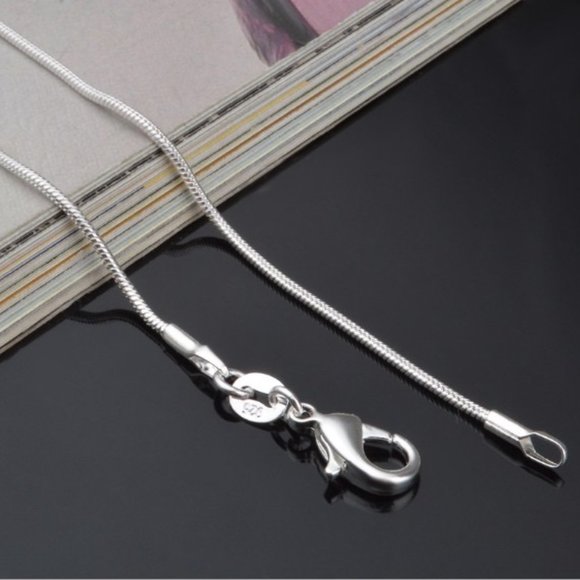 925 Sterling Silver Snake Chain - Picture 4 of 11